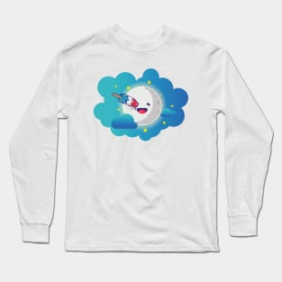 Popsicle_From the Earth to the Moon Long Sleeve T-Shirt